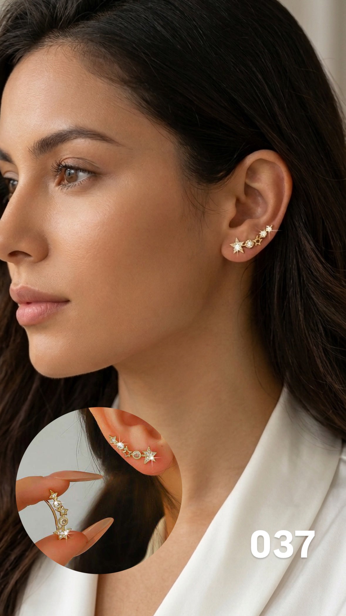 Aretes estrella Fugaz
