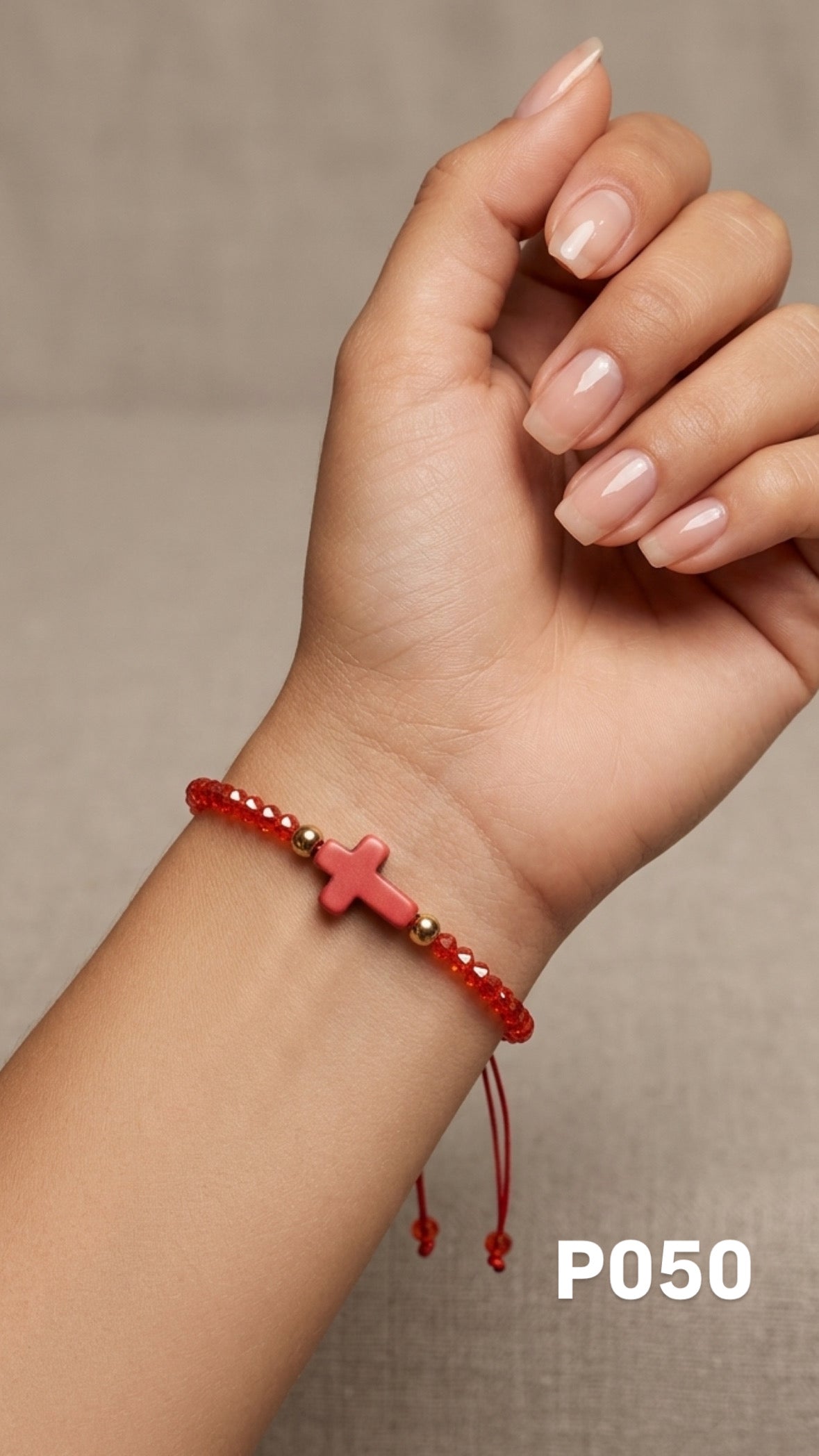 Pulsera Cruz linda