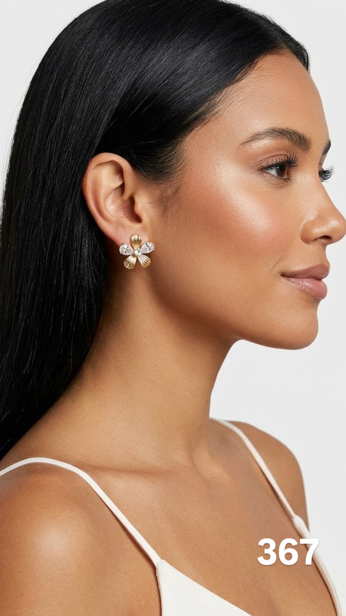 Aretes flor silvestre