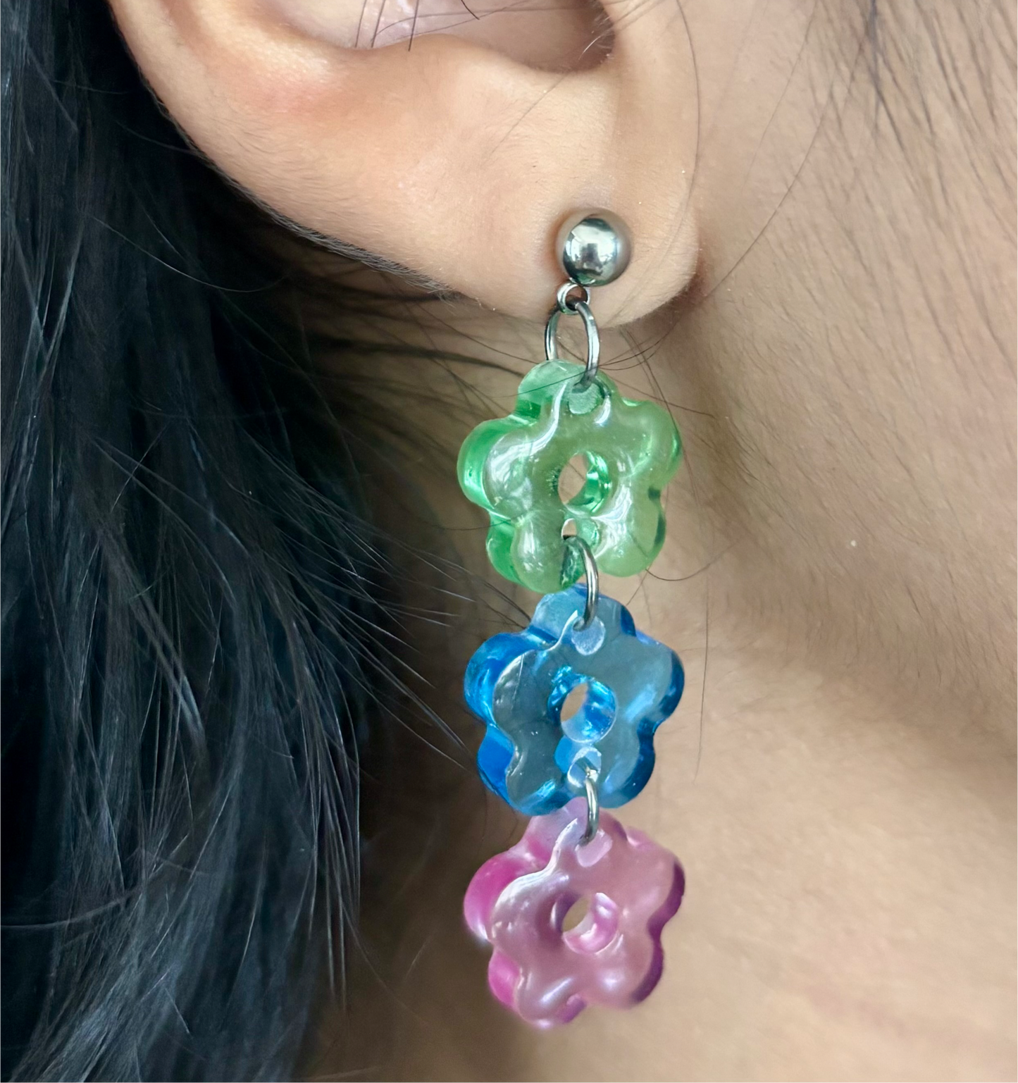 Aretes Bouquet anochecer