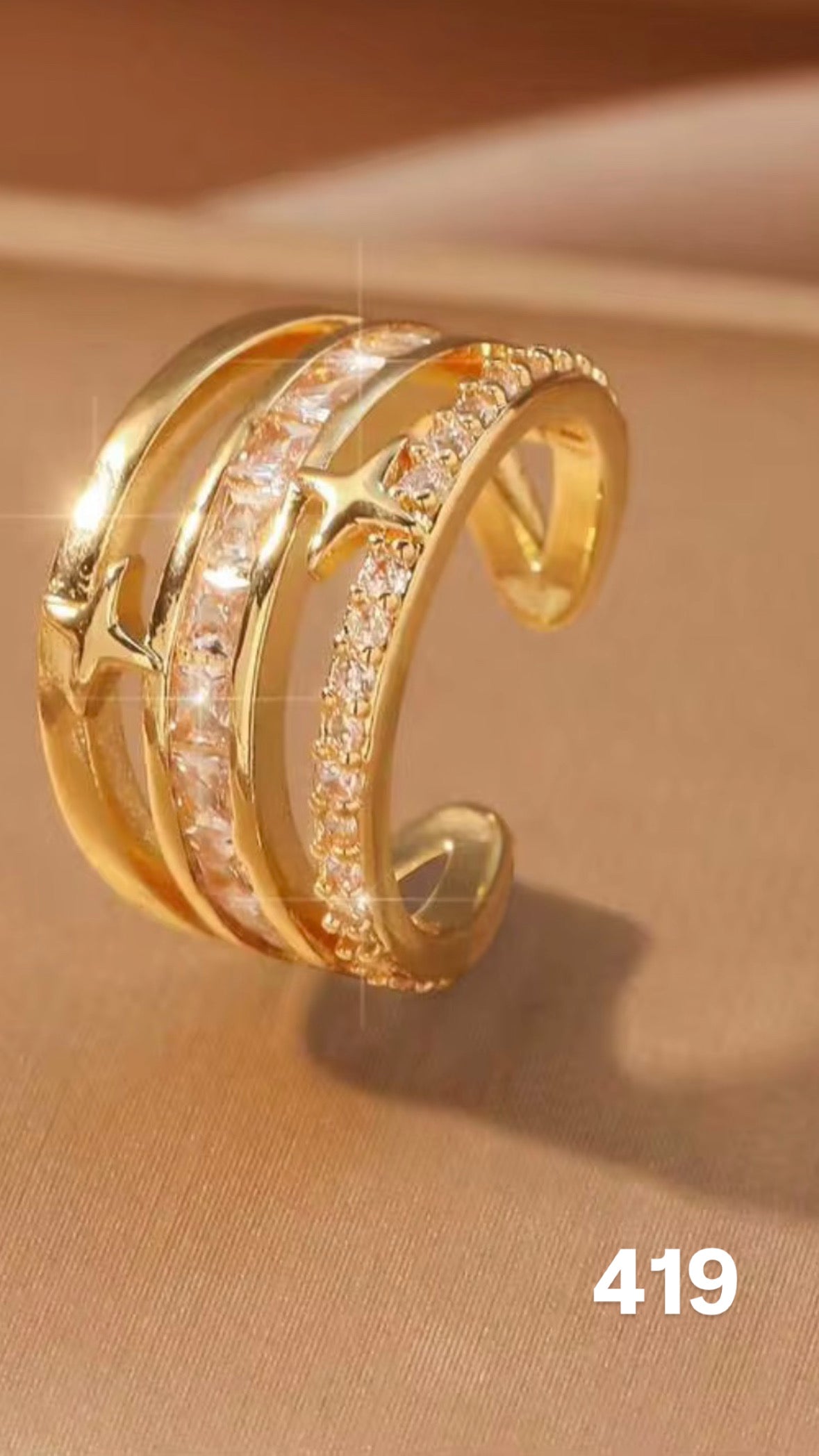 Earcuff estrellas