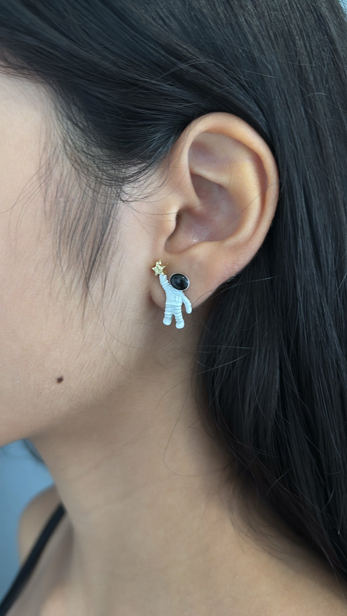 Aretes astronautas estrella