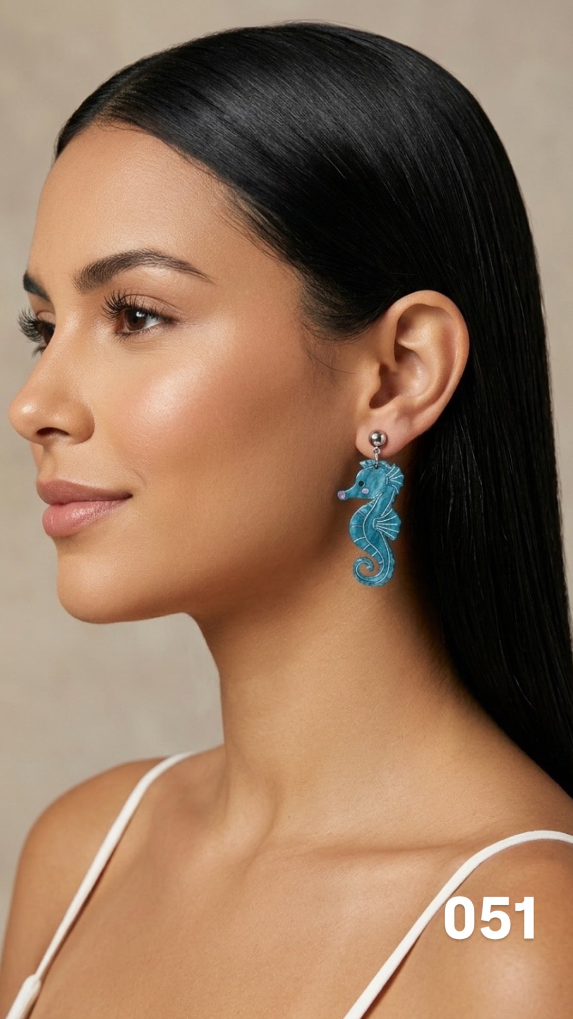 Aretes caballito de mar