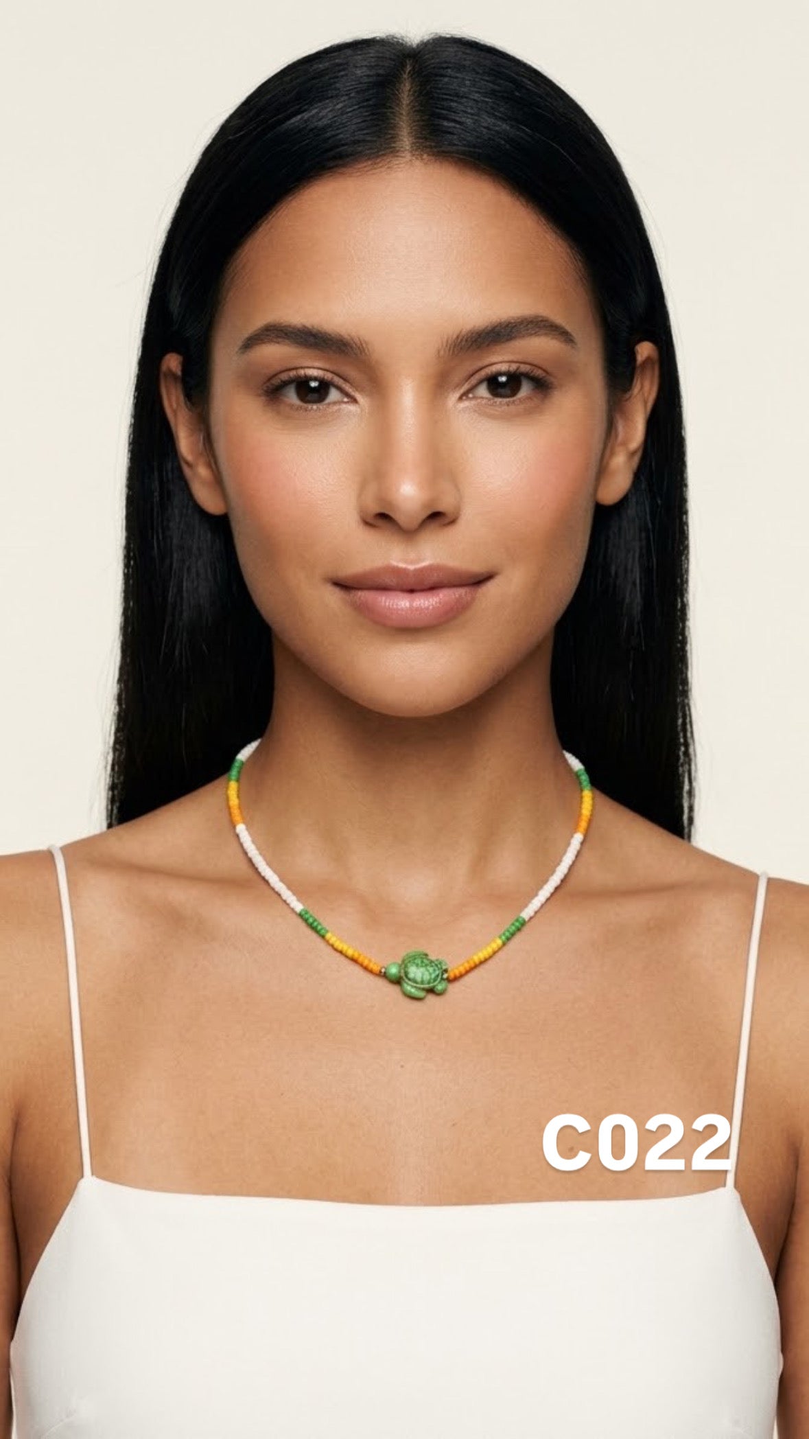 Collar tortuga verde