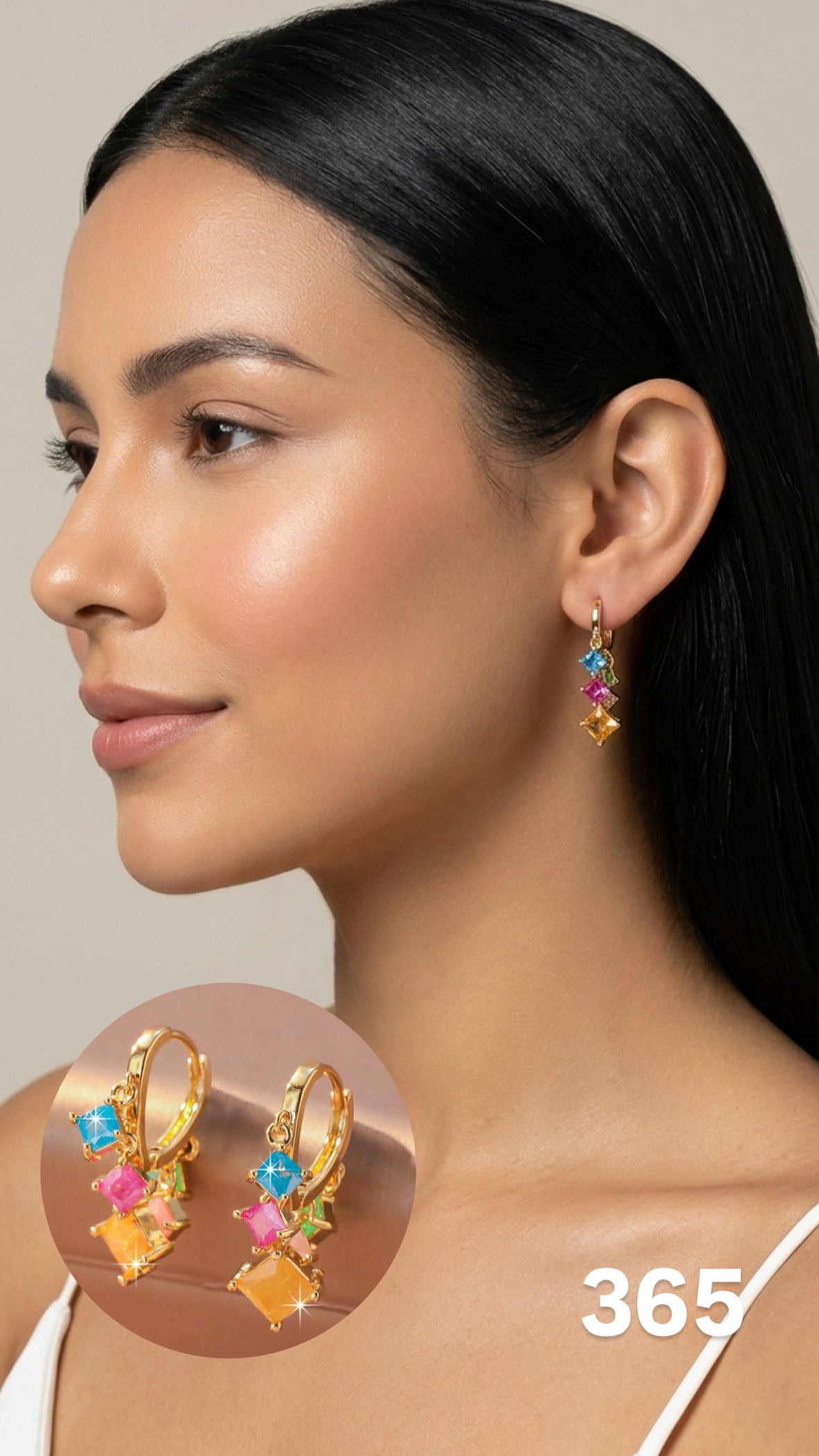 Argollas tropical pop