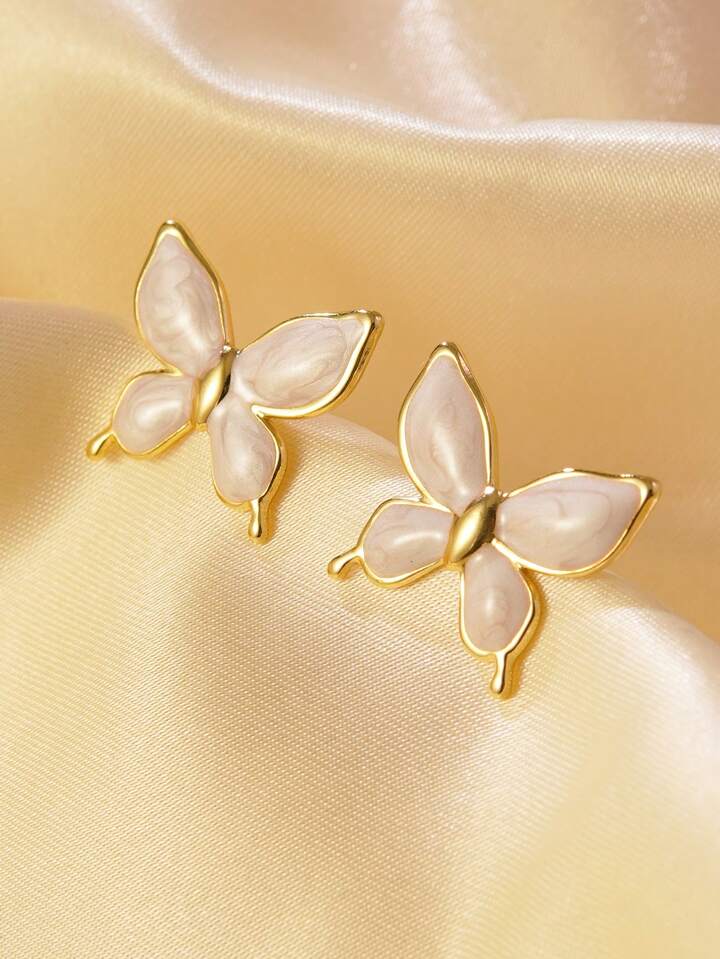 Aretes mariposa