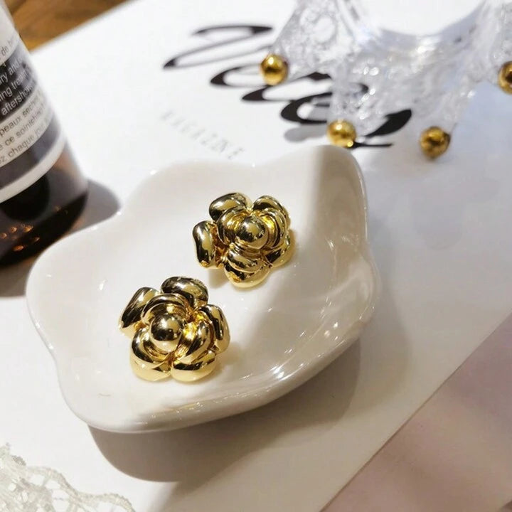 Aretes flor vintage