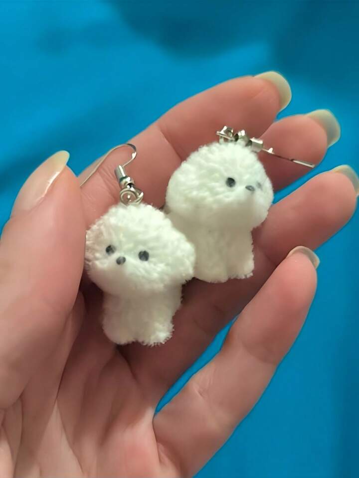 Aretes perrito lindo