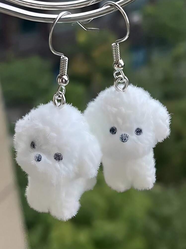 Aretes perrito lindo