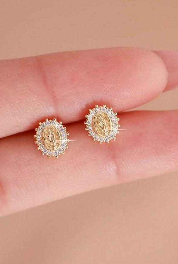 Aretes Virgen de Guadalupe