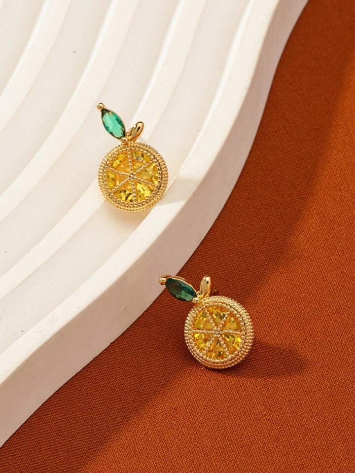 Aretes naranja