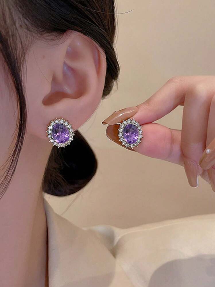 Aretes amatista