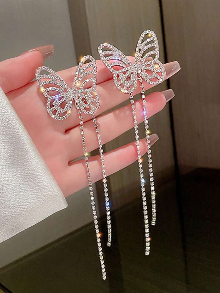Aretes mariposa imperial