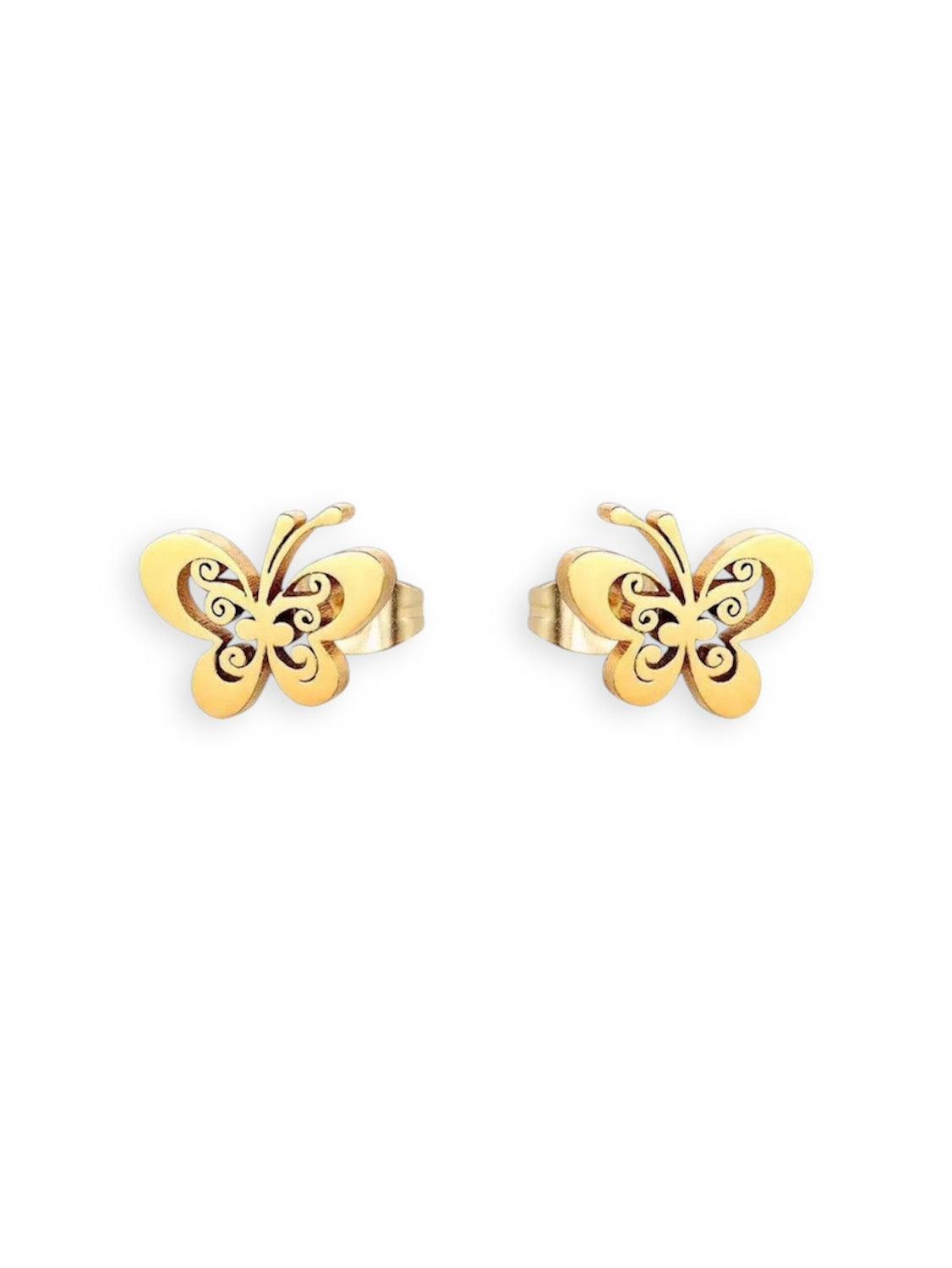 Aretes mariposa