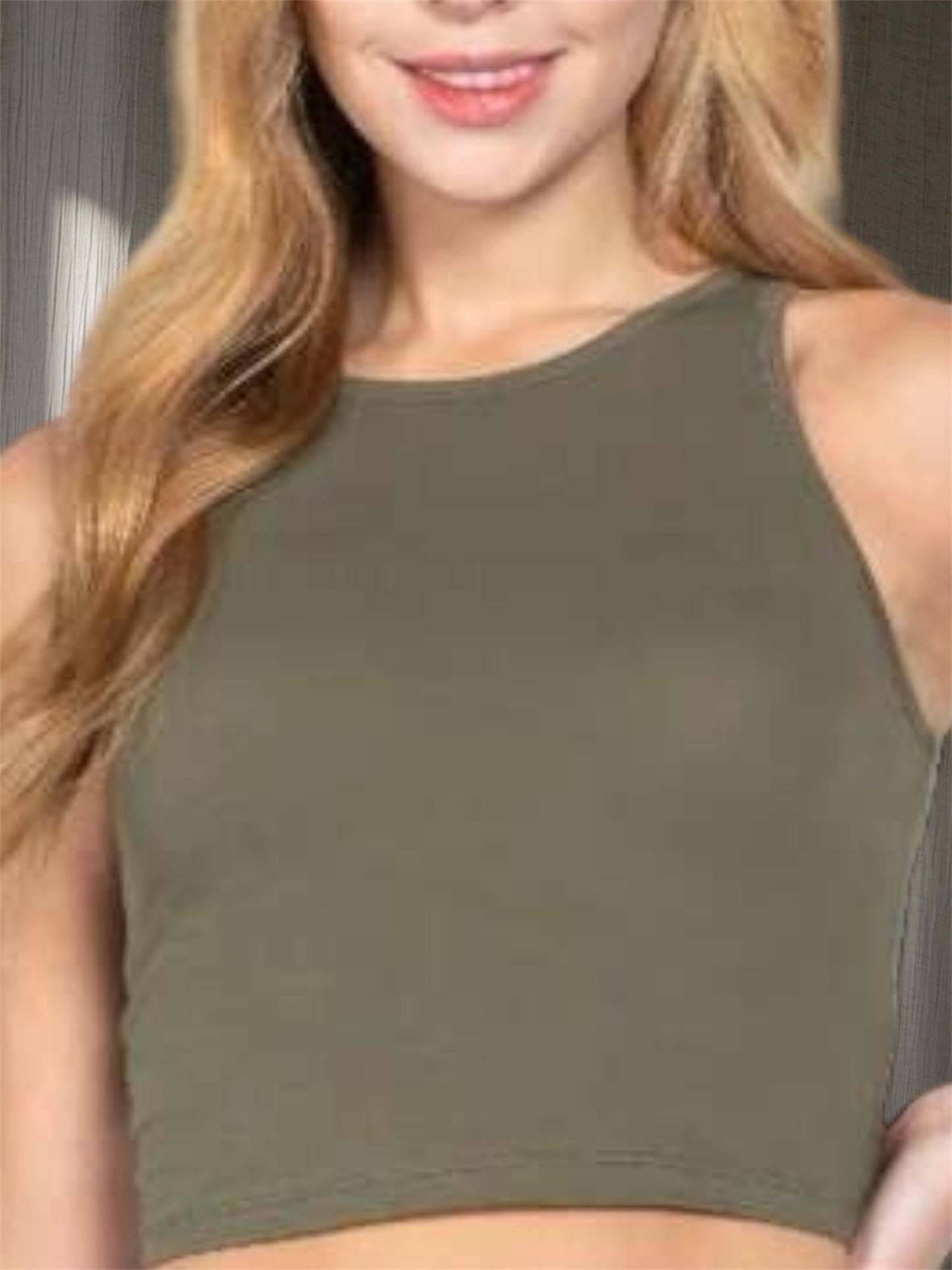 Tank Top verde militar