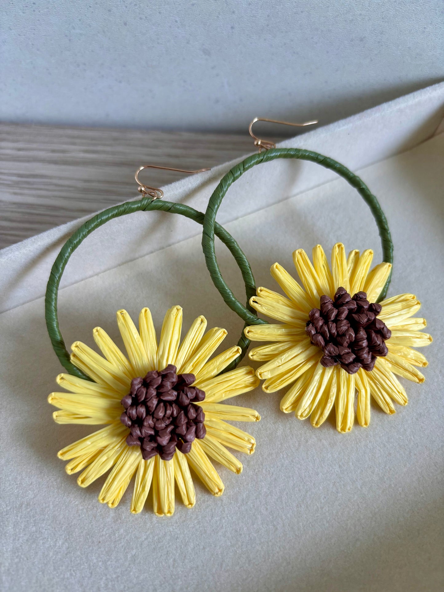 Aretes XL Girasol