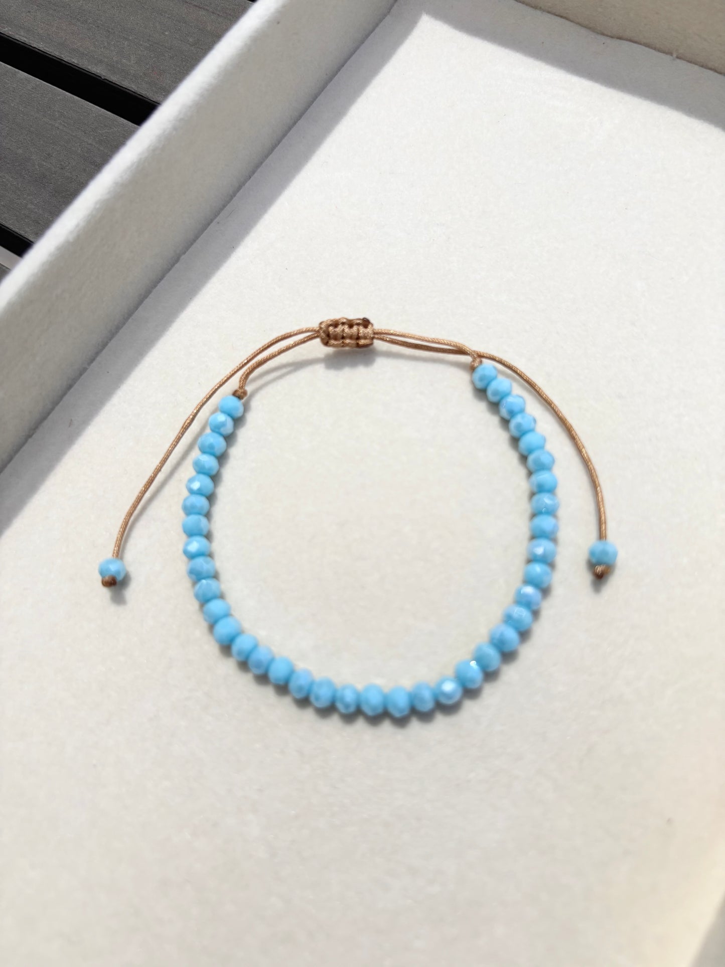 Pulsera cielo brillante