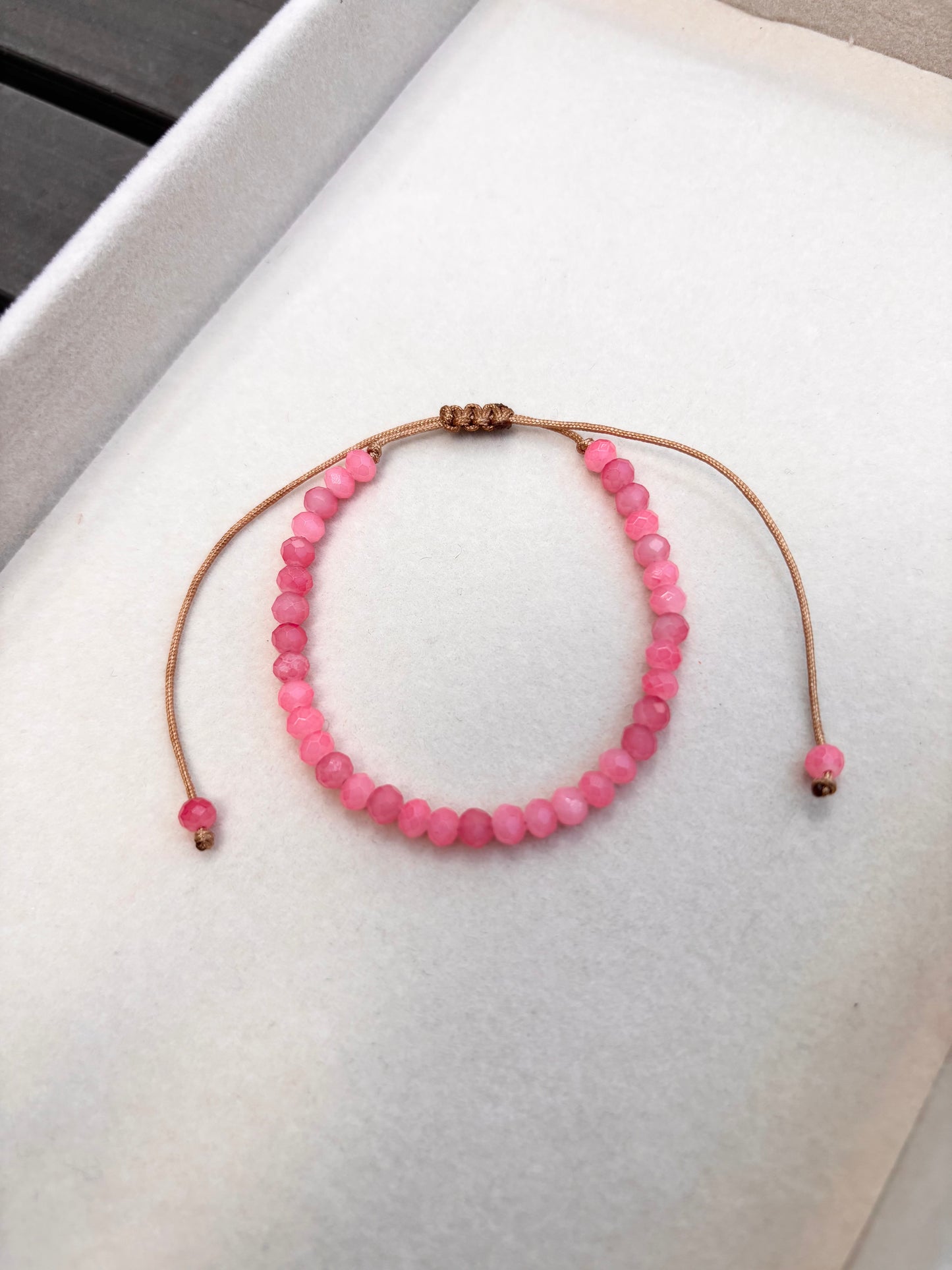 Pulsera rosada