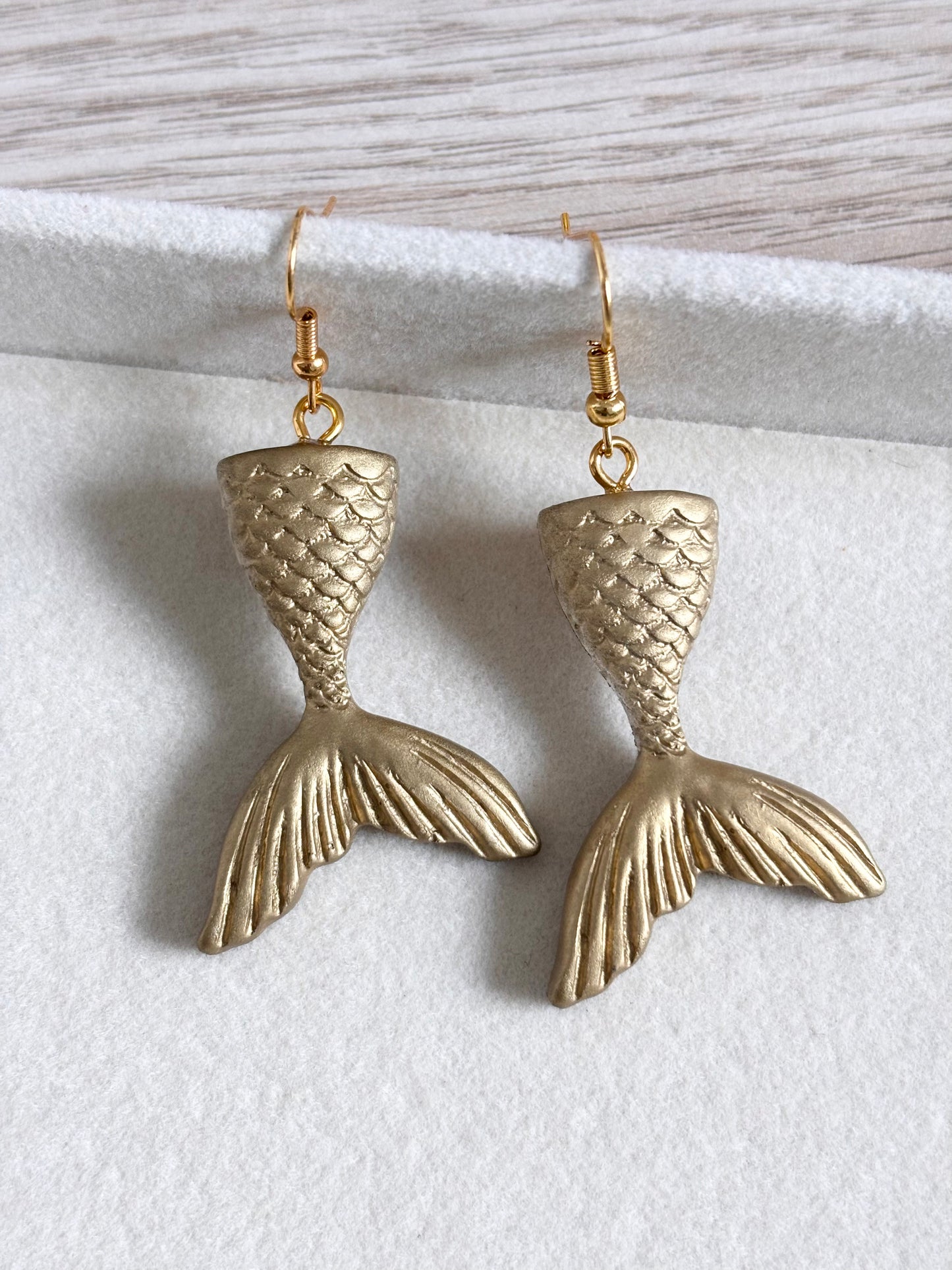 Aretes cola de sirena