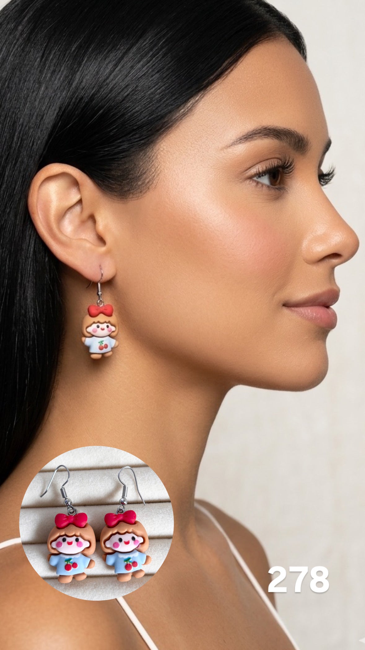 Aretes niña