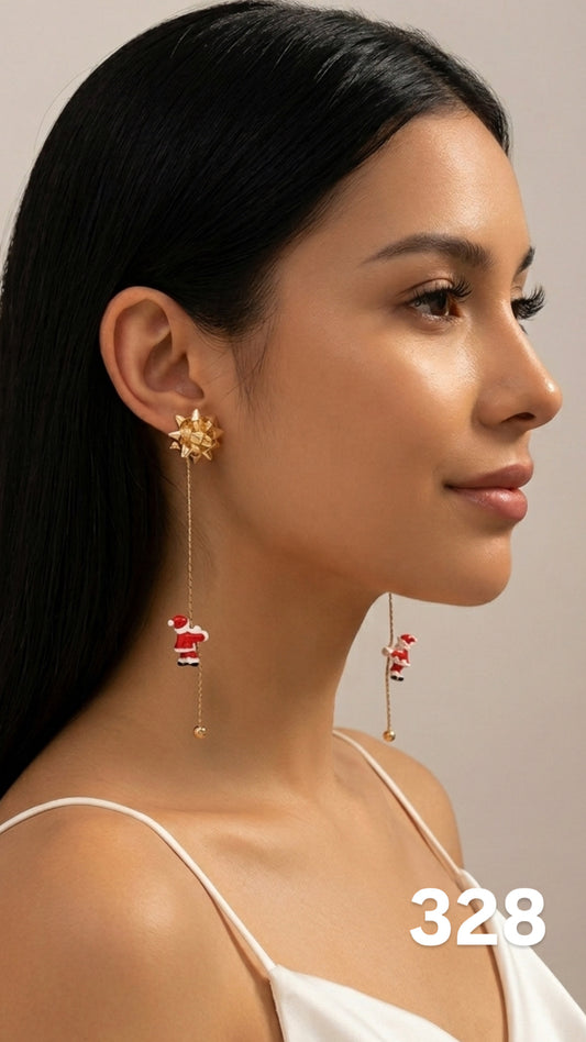 Aretes moño