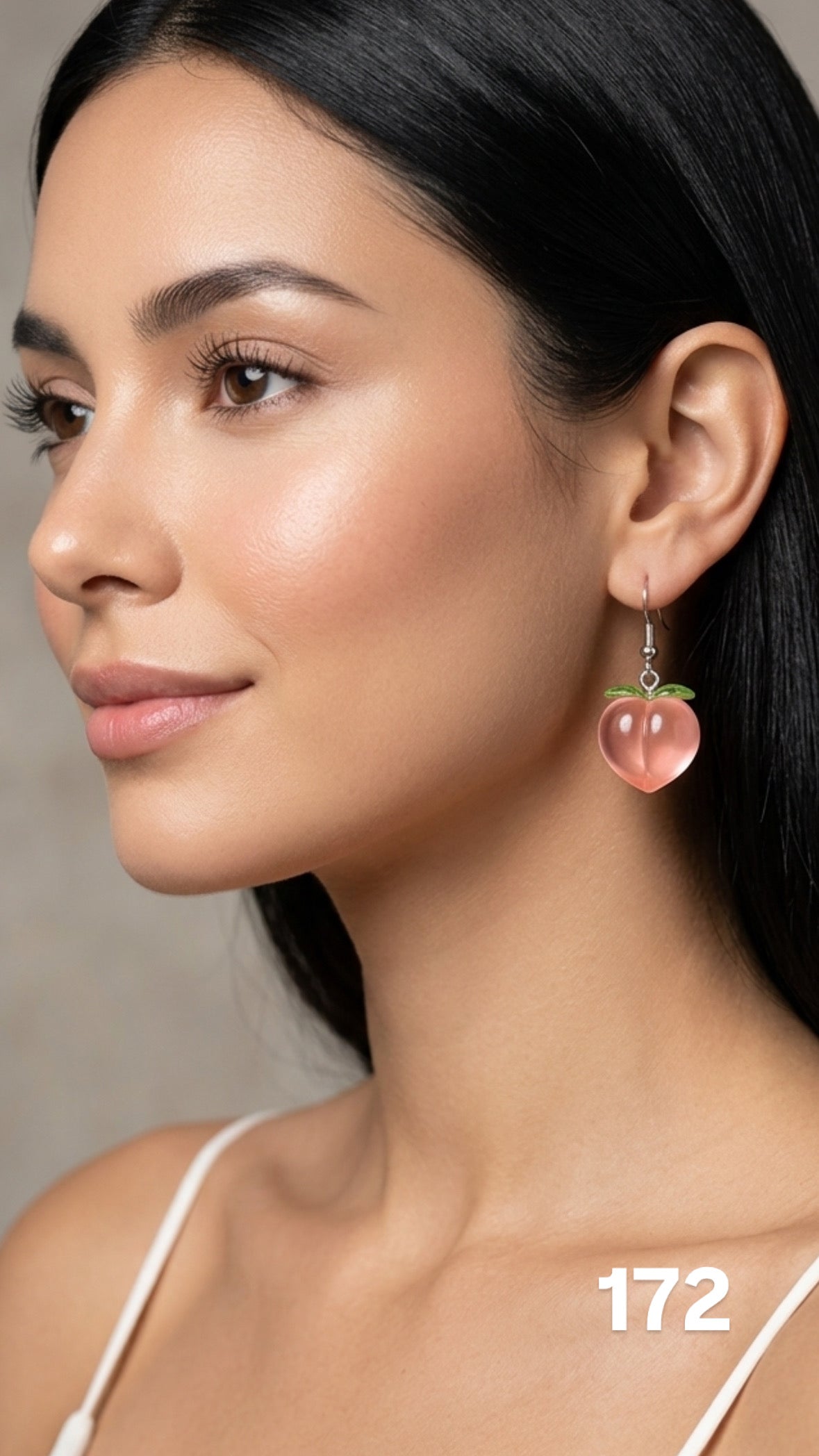 Aretes melocoton