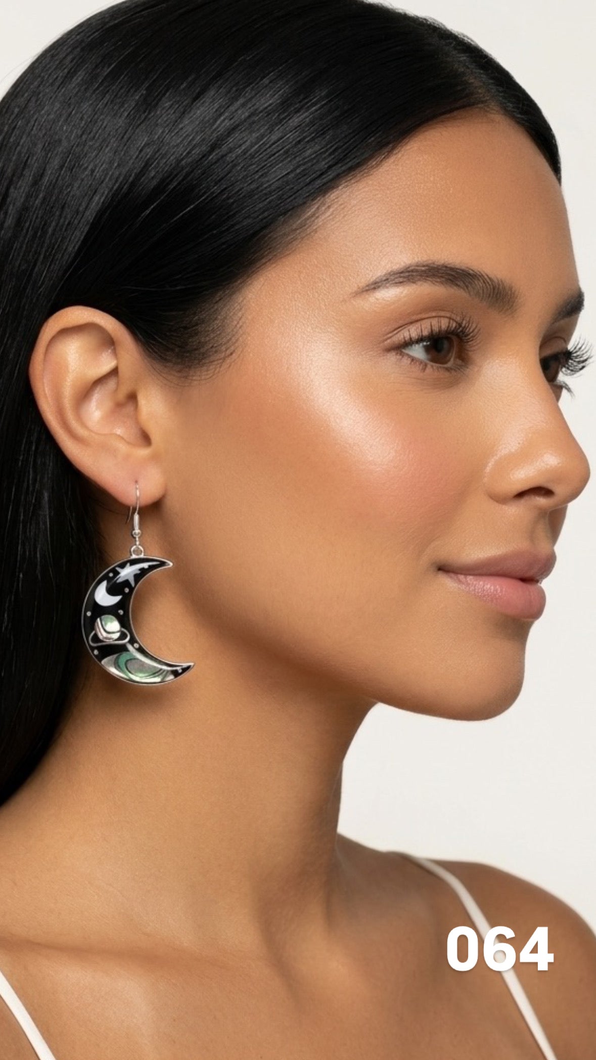 Aretes luna lunera