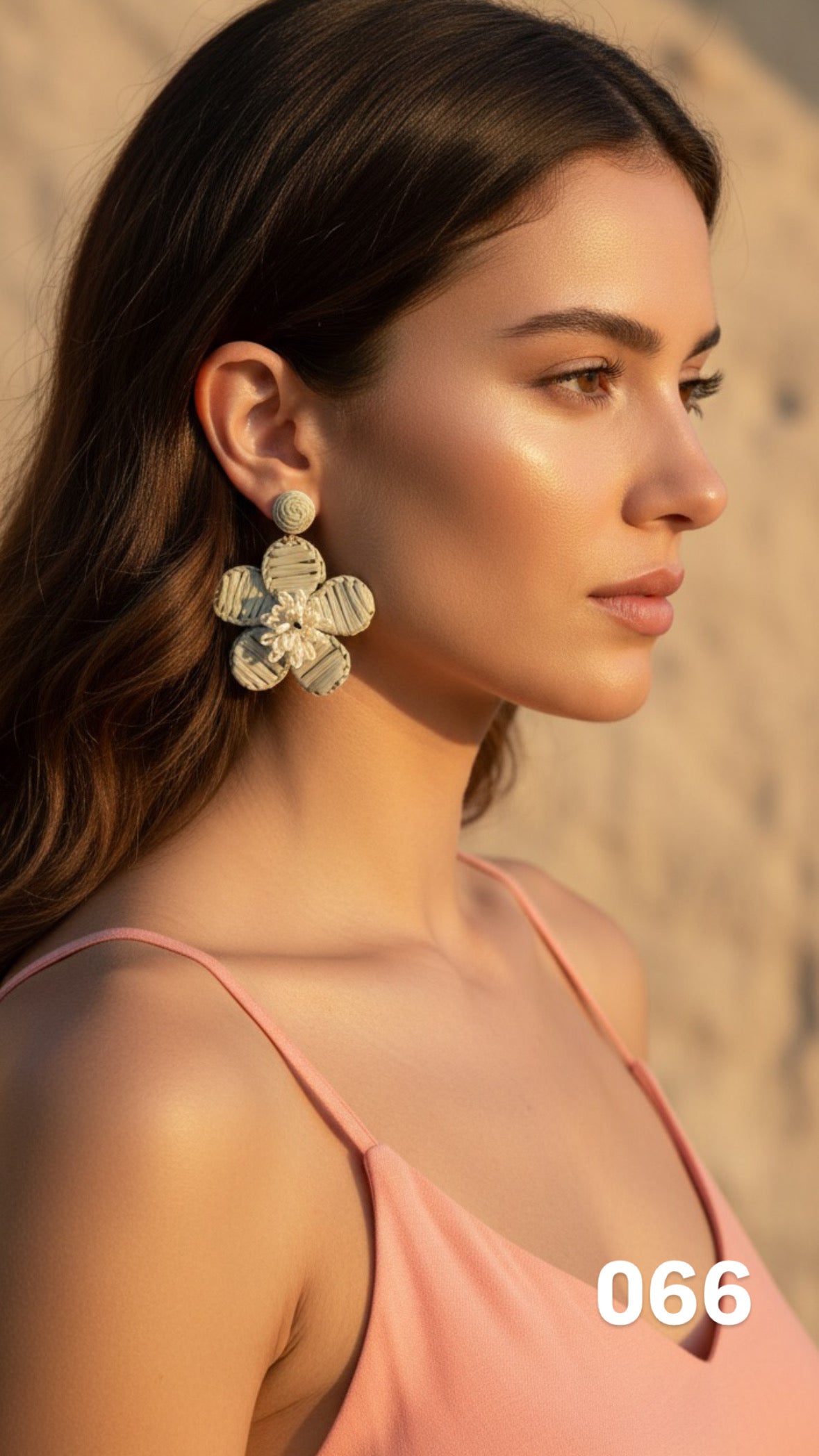 Aretes XL florecita