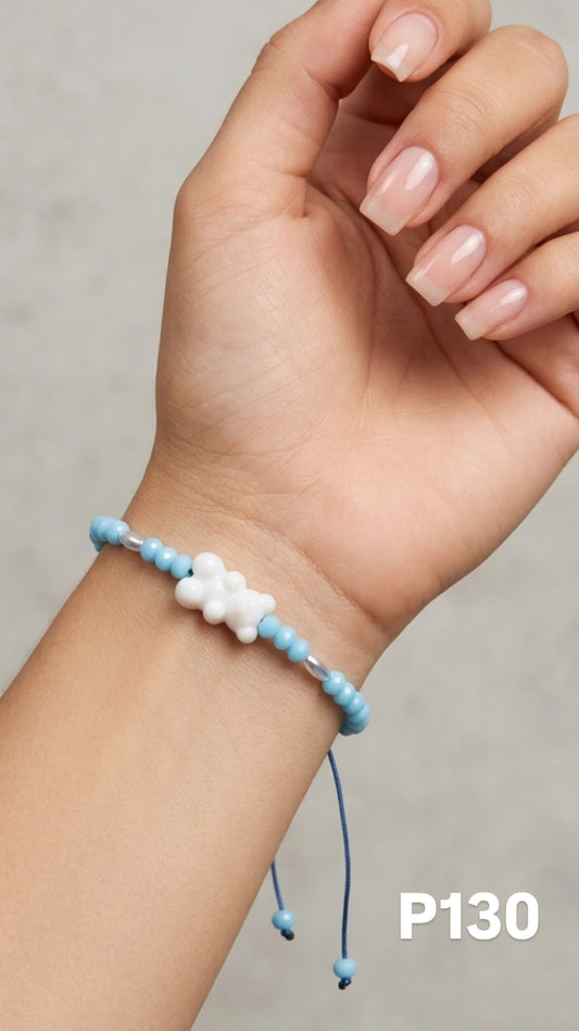 Pulsera osito blanco