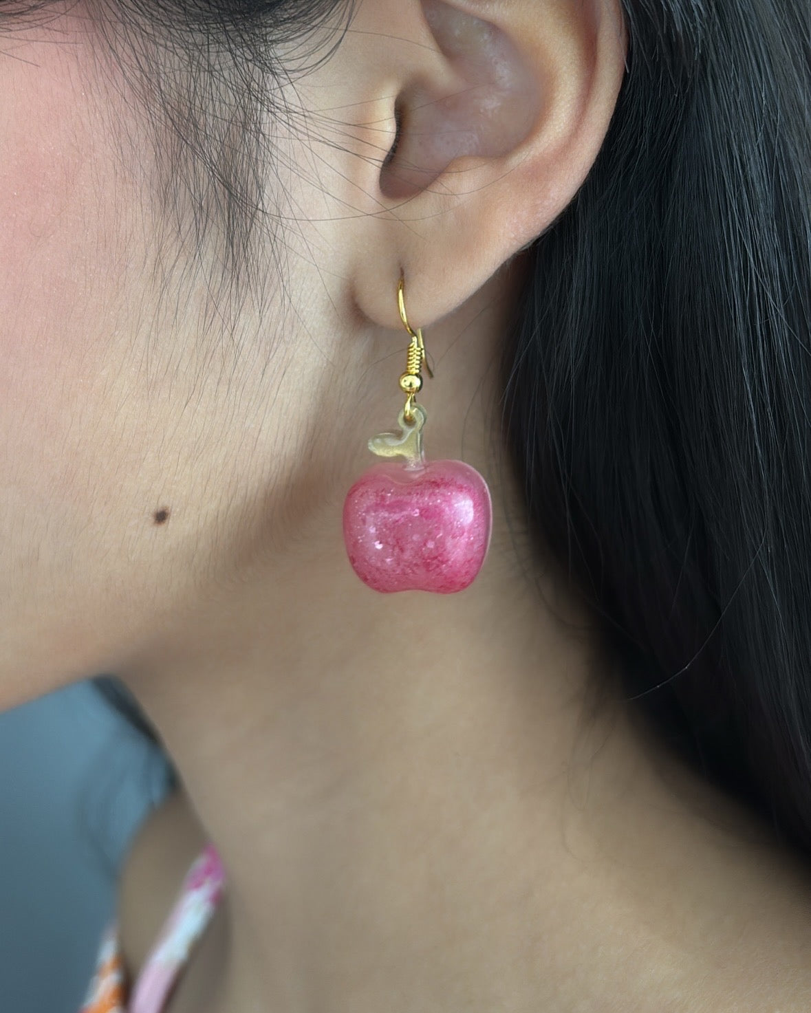 Aretes manzana