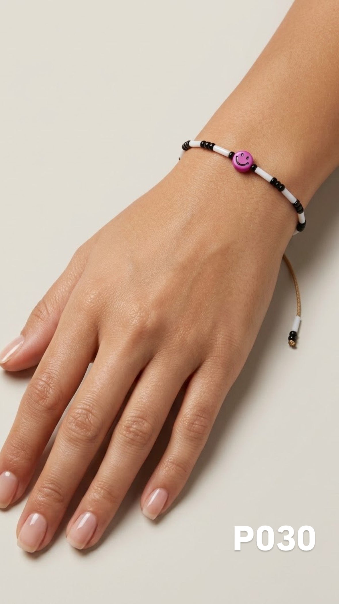 Pulsera smile fucsia