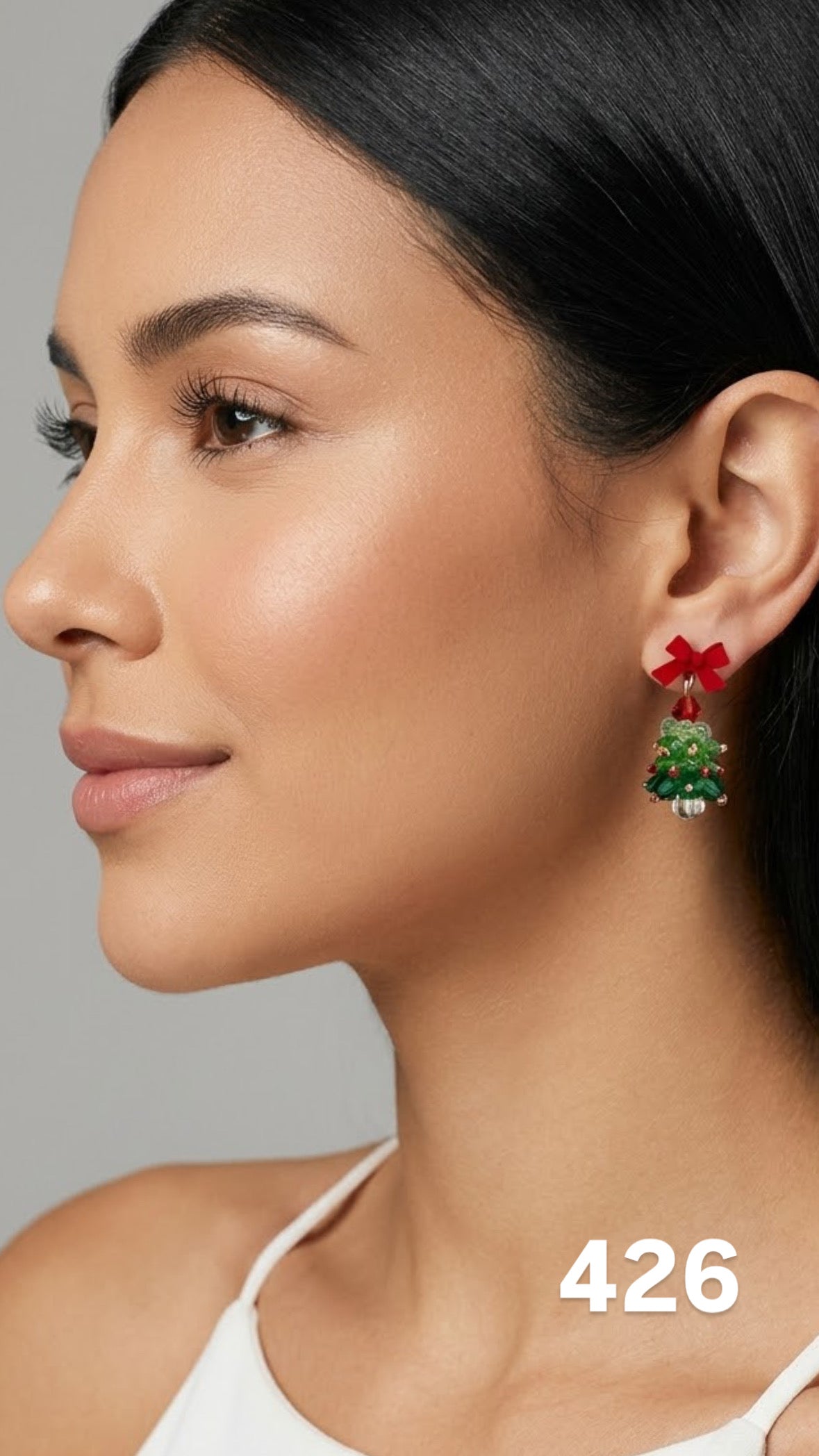 Aretes Arbolito cristales