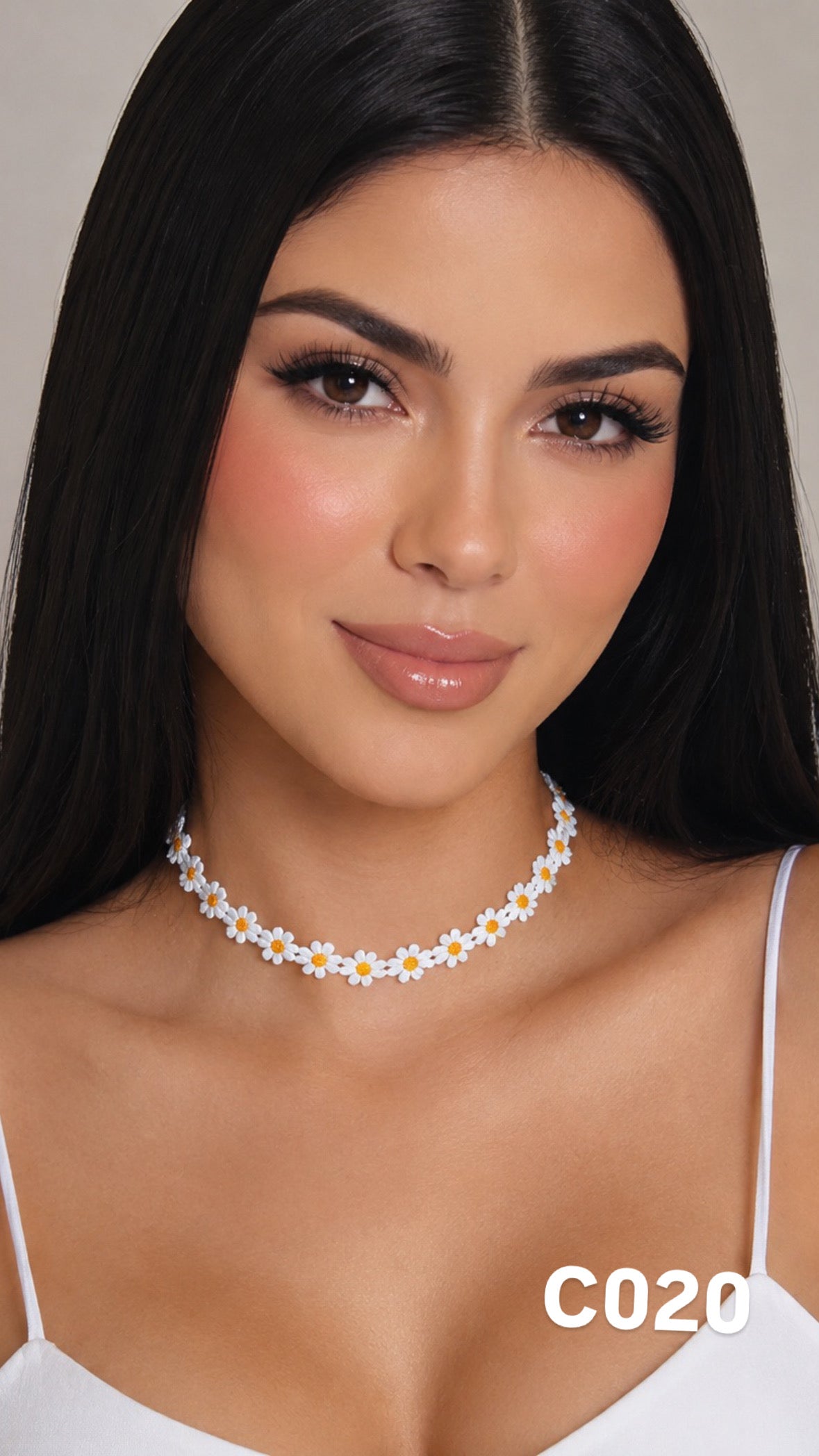Choker girasoles