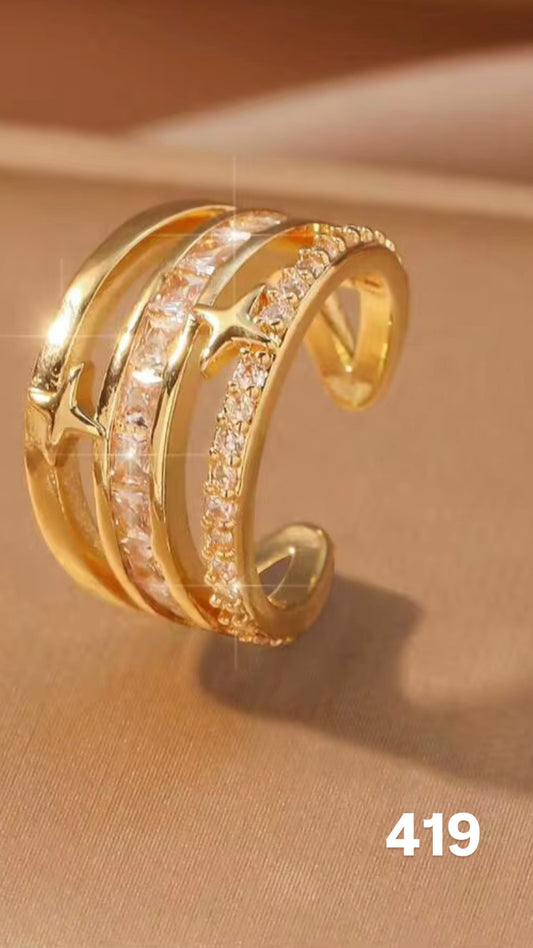 Earcuff estrellas
