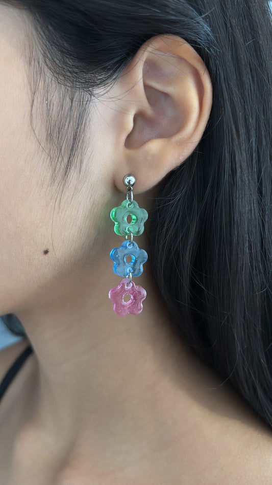 Aretes Bouquet anochecer