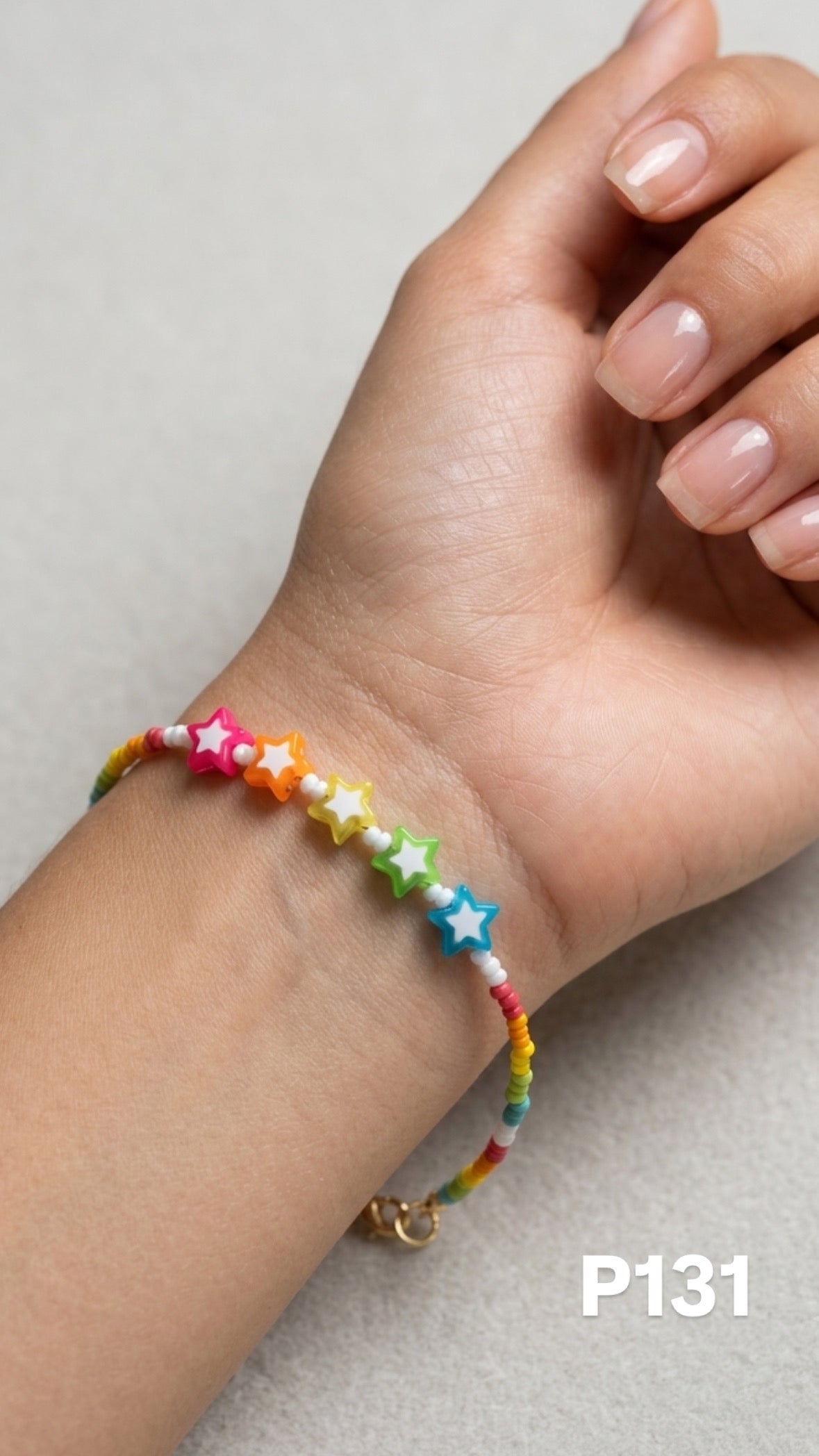 Pulsera estrellas seguidas