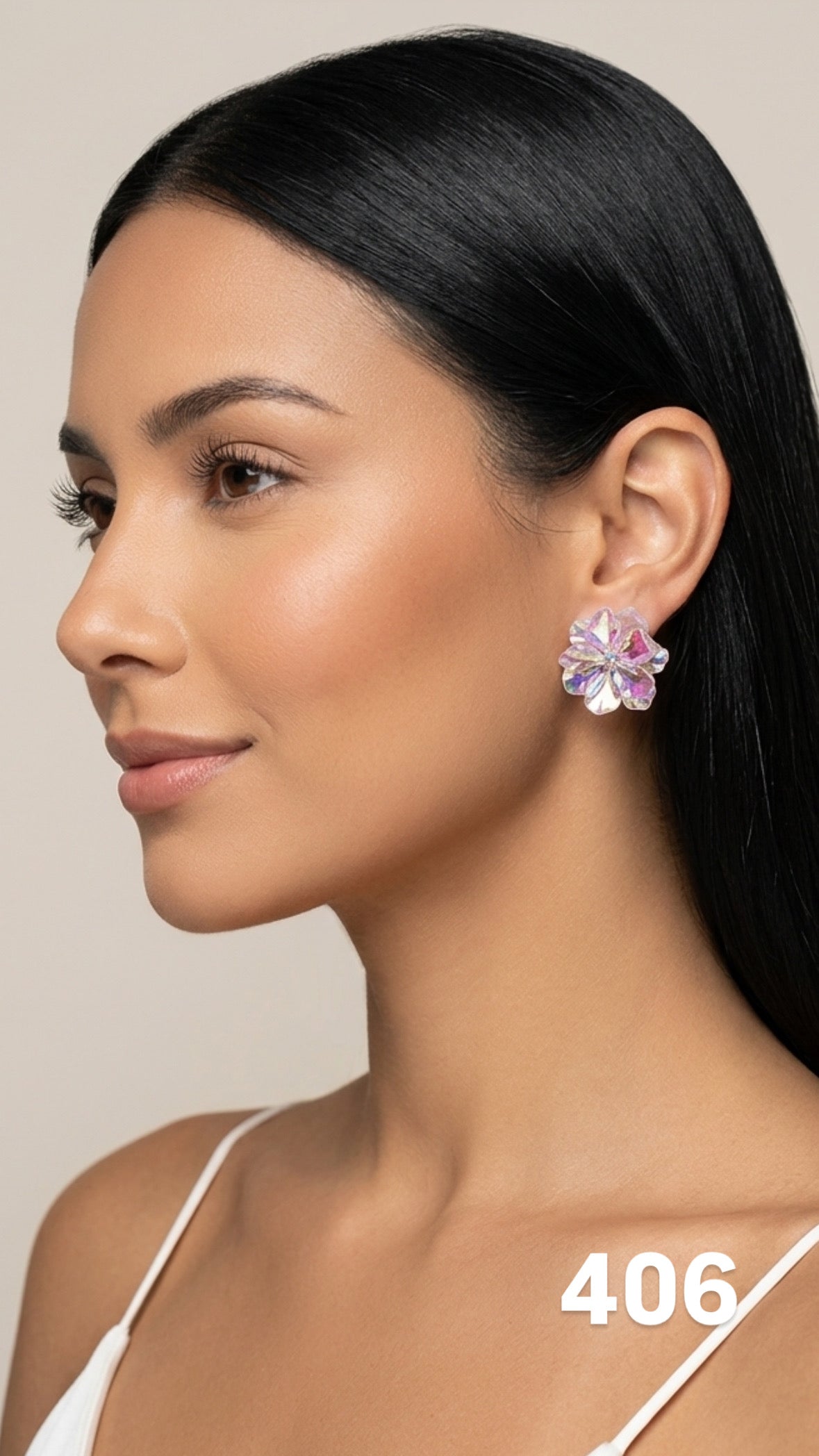 Aretes flor tornasol