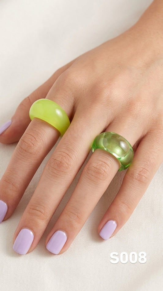 2 Piezas Sortijas