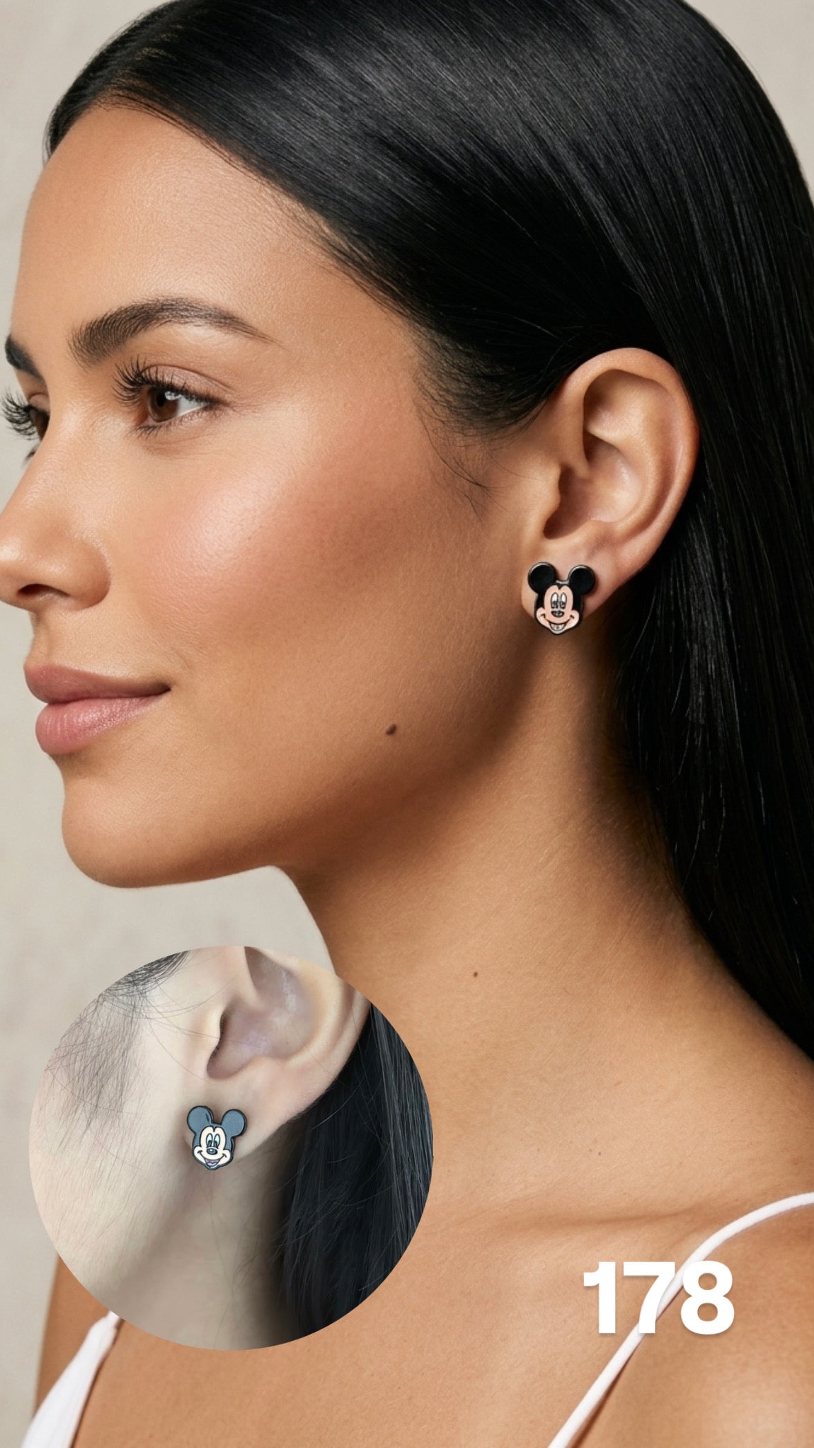 Aretes Mickey Mouse