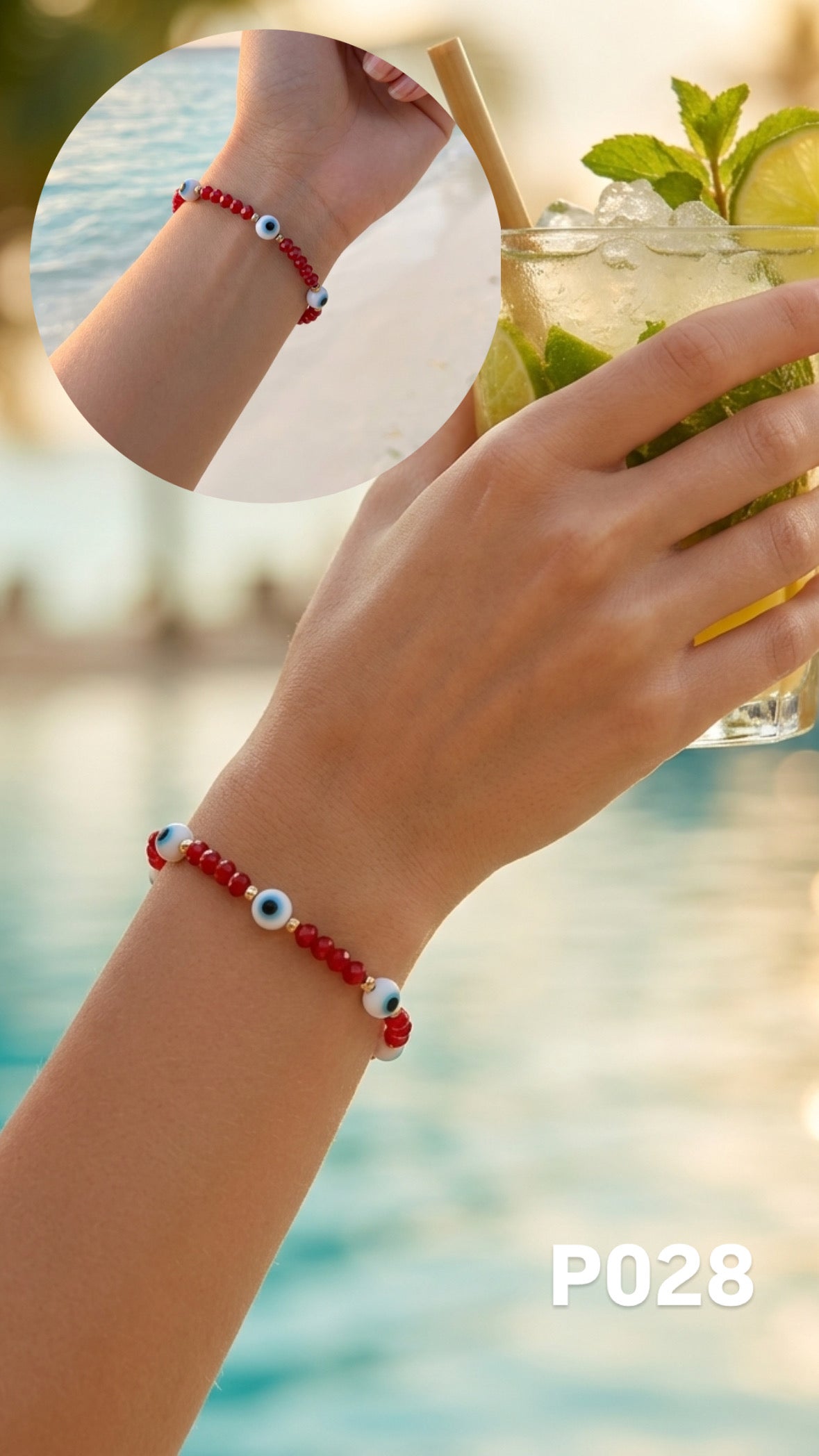 Pulsera ojos intensos