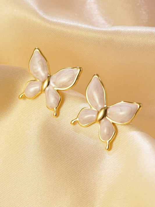 Aretes mariposa