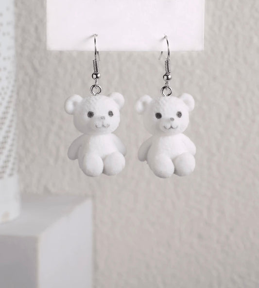 Aretes ositos peluche