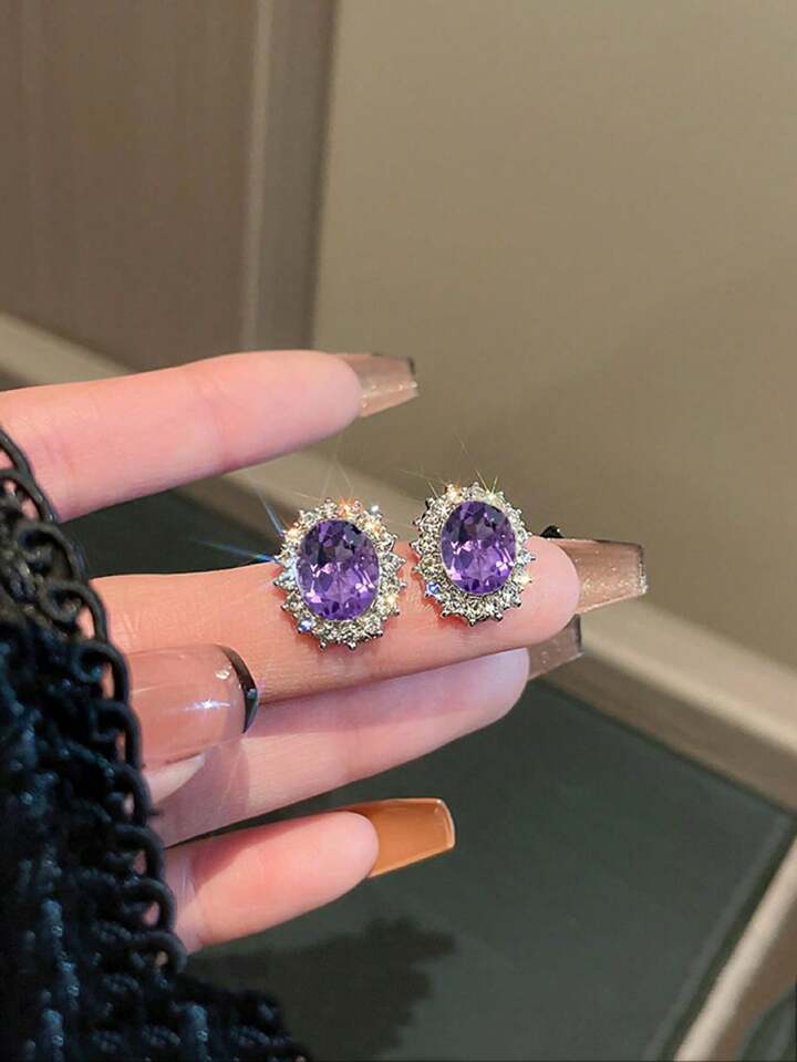 Aretes amatista