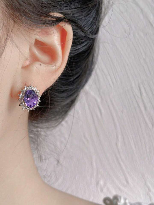 Aretes amatista