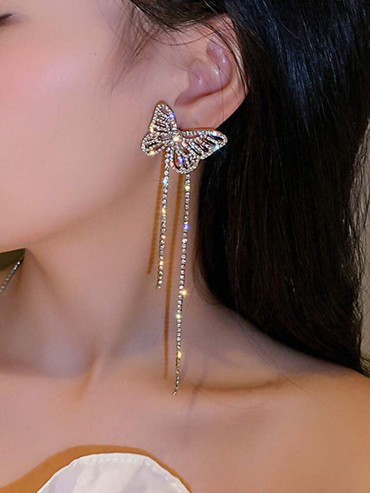 Aretes mariposa imperial