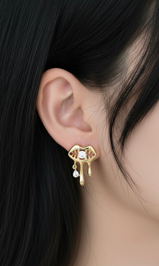 Aretes Lujuria Goteante