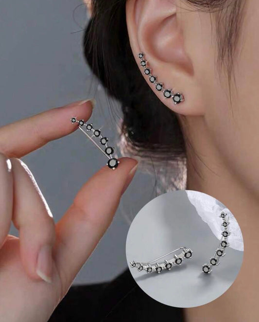 Aretes renacer negro