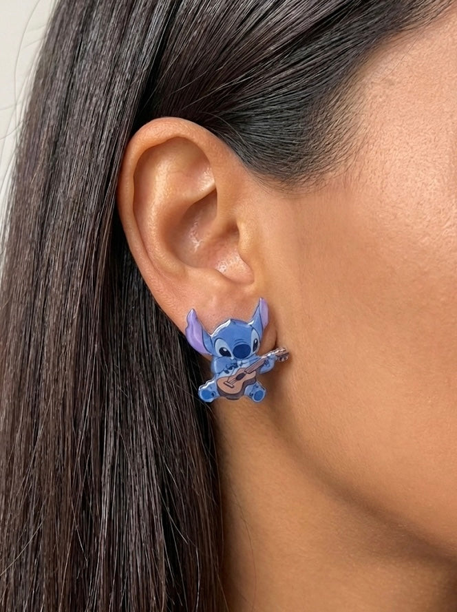Aretes Stitch Ukelele