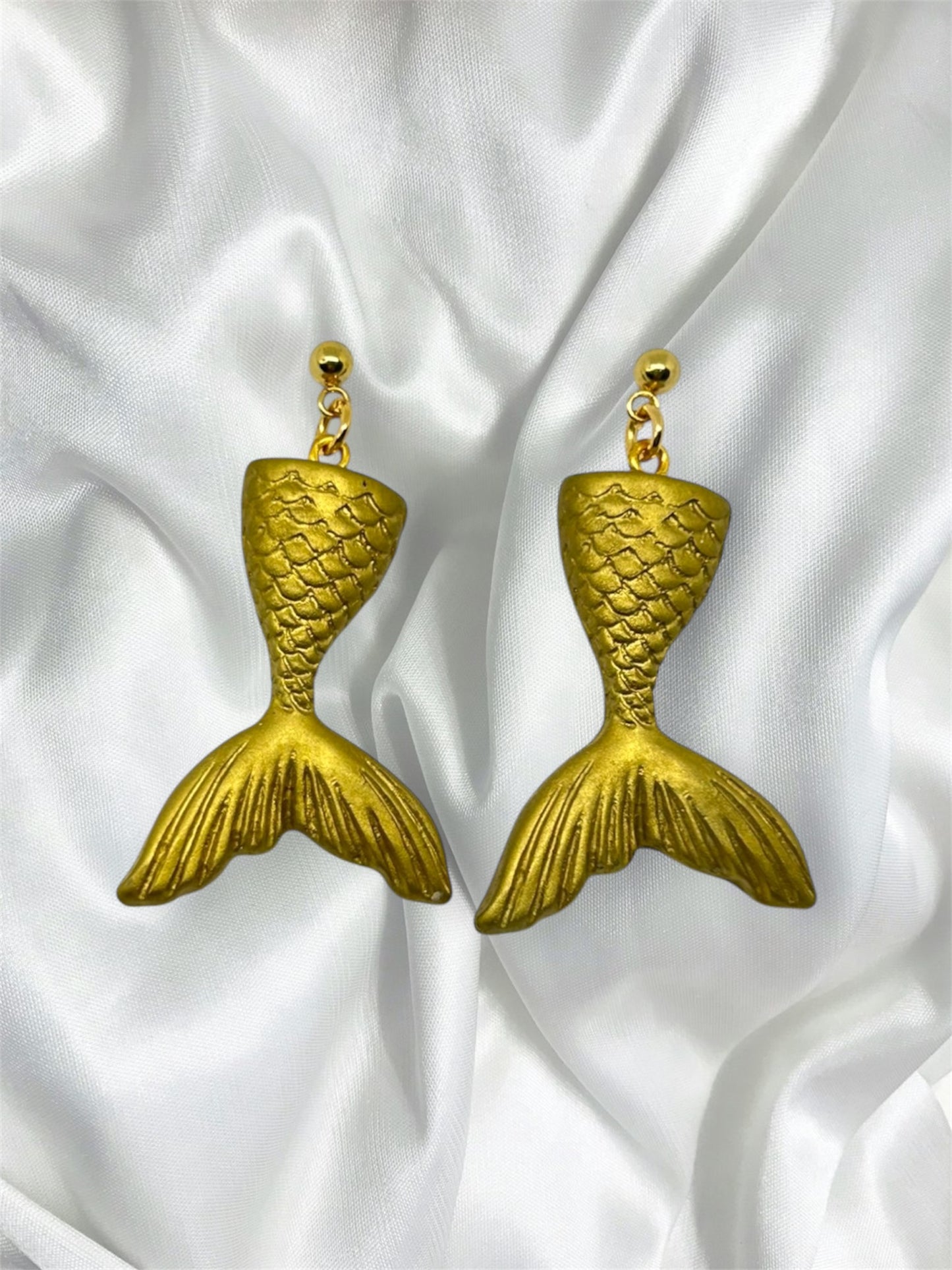 Aretes cola de sirena